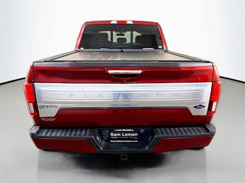 Ruby Red Metallic Tinted Clearcoat 2018 Ford F-150 Platinum