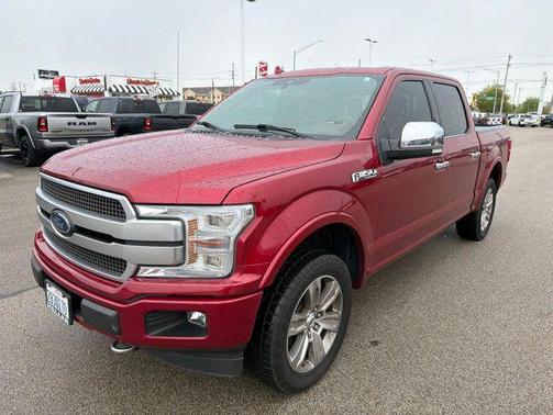 Ruby Red Metallic Tinted Clearcoat 2018 Ford F-150 Platinum