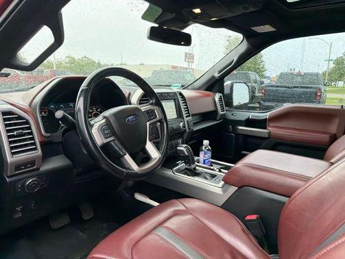 Ruby Red Metallic Tinted Clearcoat 2018 Ford F-150 Platinum