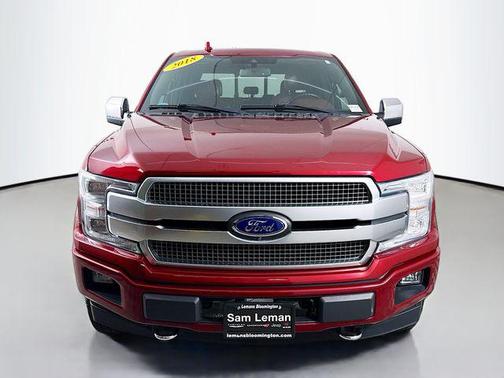 Ruby Red Metallic Tinted Clearcoat 2018 Ford F-150 Platinum
