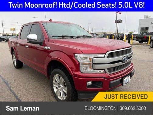 Ruby Red Metallic Tinted Clearcoat 2018 Ford F-150 Platinum