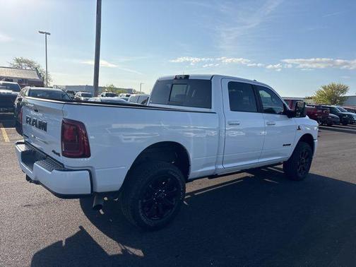 Bright White Clearcoat 2025 RAM 2500 Laramie Crew Cab 4x4 6'4' Box