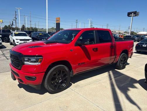 Flame Red Clearcoat 2024 RAM 1500 Laramie