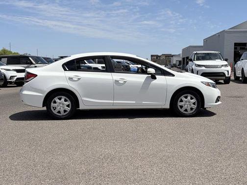 Taffeta White 2014 Honda Civic LX