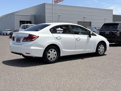 Taffeta White 2014 Honda Civic LX