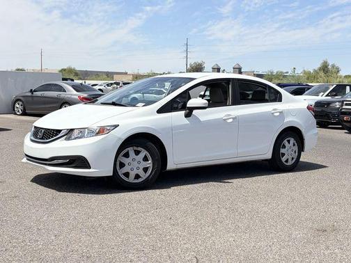 Taffeta White 2014 Honda Civic LX