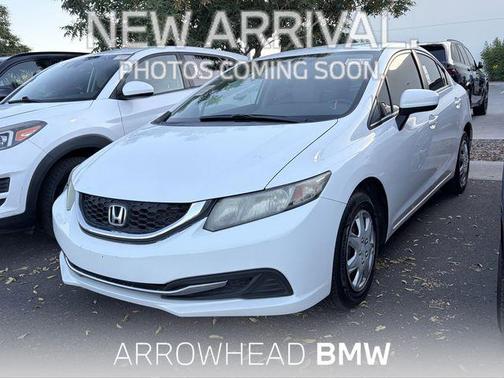 Taffeta White 2014 Honda Civic LX Sedan
