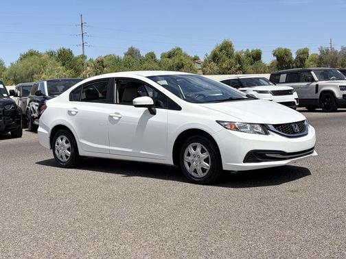 Taffeta White 2014 Honda Civic LX