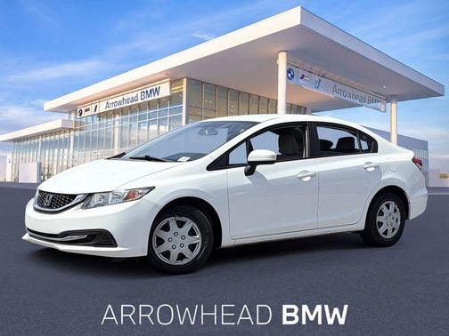 Taffeta White 2014 Honda Civic LX