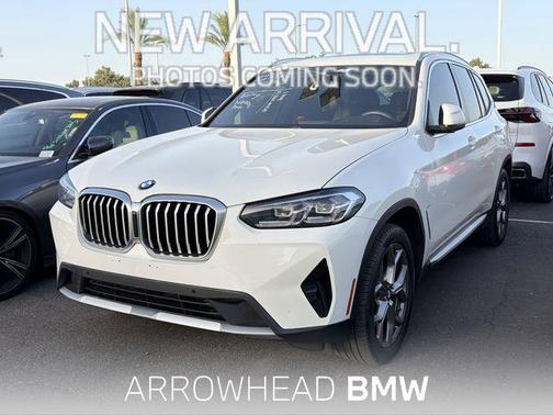 White 2023 BMW X3 xDrive30i SUV
