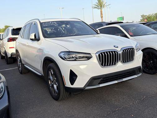 White 2023 BMW X3 xDrive30i
