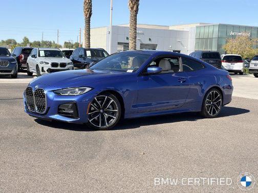 Blue Metallic 2024 BMW 430 i