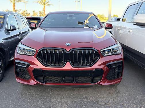 Flamenco Red Metallic 2022 BMW X6 xDrive40i