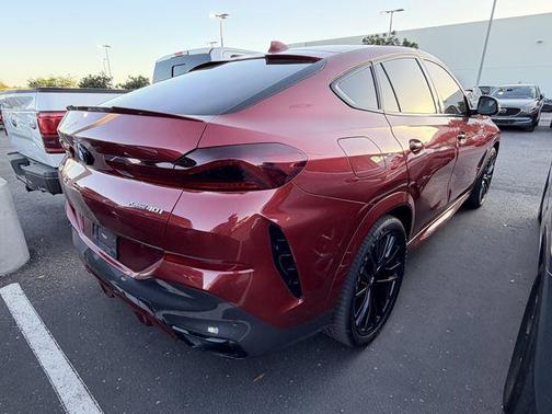 Flamenco Red Metallic 2022 BMW X6 xDrive40i