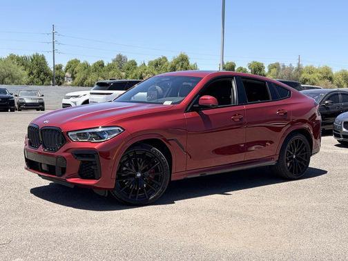 Flamenco Red Metallic 2022 BMW X6 xDrive40i