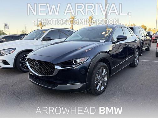 Deep Crystal Blue Mica 2024 Mazda CX-30 2.5 S Preferred Package