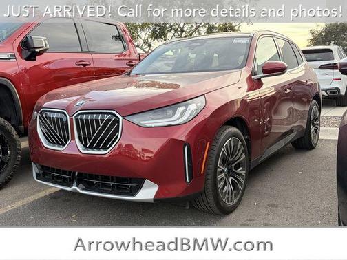 Red Metallic 2025 BMW X3 30 xDrive
