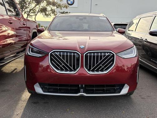 Red Metallic 2025 BMW X3 30 xDrive