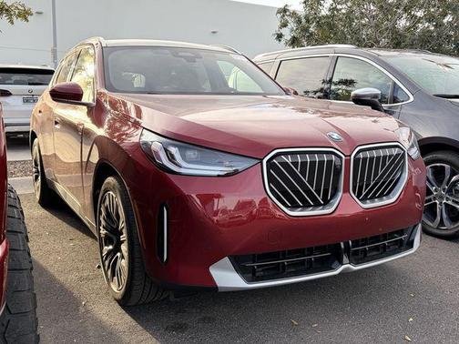 Red Metallic 2025 BMW X3 30 xDrive