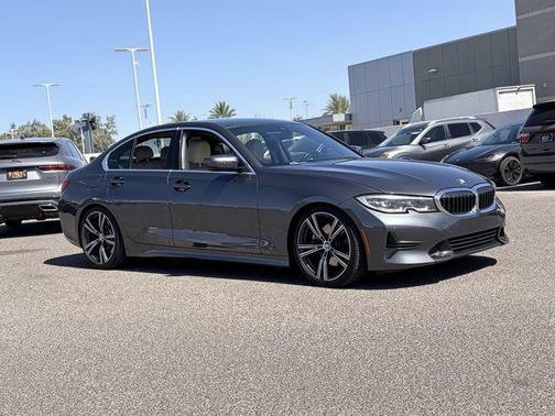 Mineral Gray Metallic 2021 BMW 330 330i Sedan