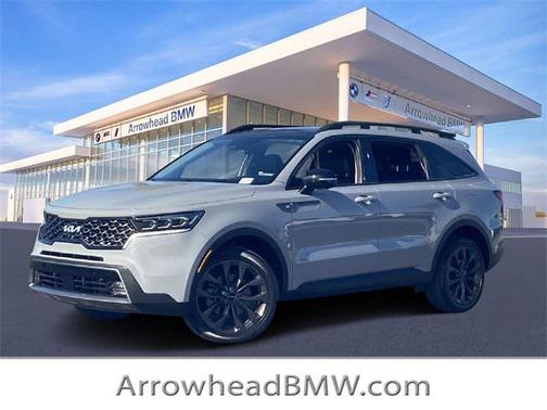 Wolf Gray 2022 Kia Sorento SX SUV