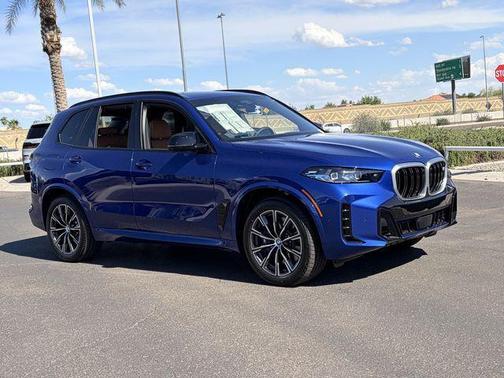 Marina Bay Blue Metallic 2026 BMW X5 M60i