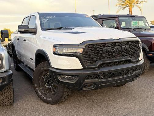 Bright White Clearcoat 2025 RAM 1500 Rebel
