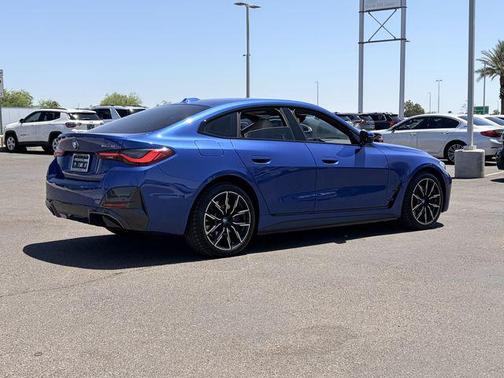 Portimao Blue Metallic 2023 BMW i4 Gran Coupe eDrive40