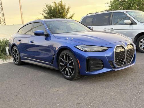Portimao Blue Metallic 2023 BMW i4 Gran Coupe eDrive40