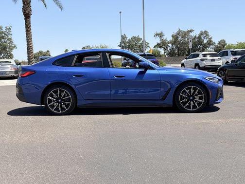 Portimao Blue Metallic 2023 BMW i4 Gran Coupe eDrive40