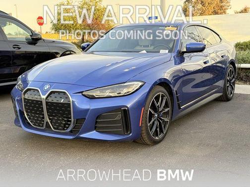 Portimao Blue Metallic 2023 BMW i4 Gran Coupe eDrive40
