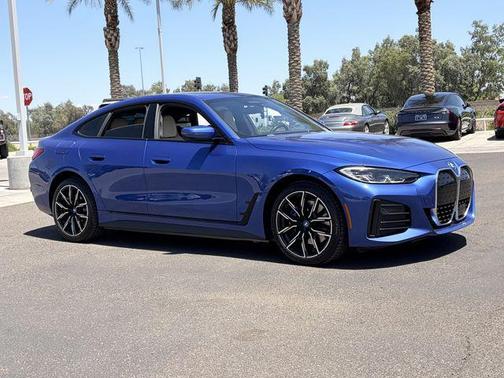 Portimao Blue Metallic 2023 BMW i4 Gran Coupe eDrive40