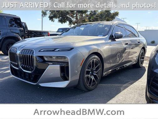 Oxide Grey Metallic 2023 BMW 760 i xDrive
