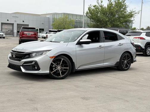 Silver 2021 Honda Civic Sport