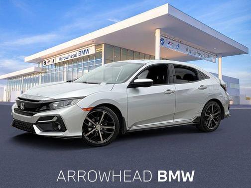 Silver 2021 Honda Civic Sport