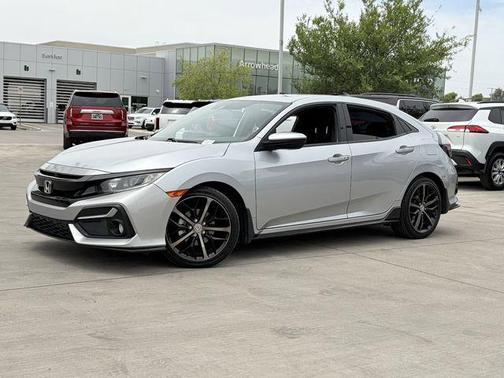 Silver 2021 Honda Civic Sport