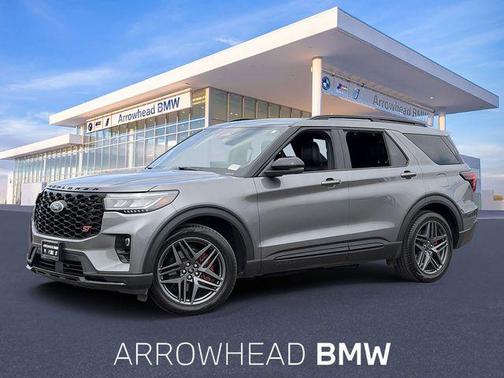 CARBONIZED GRAY METALLIC 2025 Ford Explorer ST