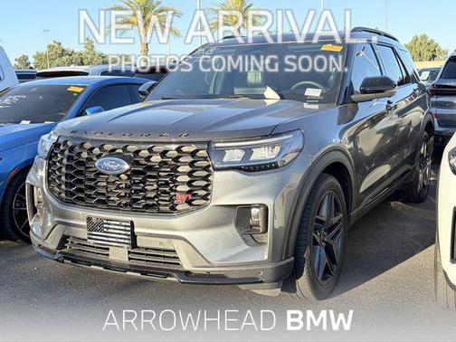 CARBONIZED GRAY METALLIC 2025 Ford Explorer ST