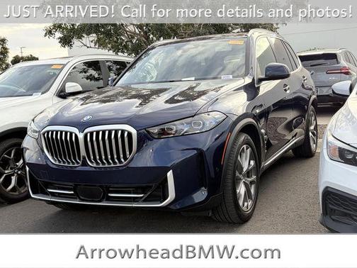 Tanzanite Blue II Metallic 2024 BMW X5 PHEV xDrive50e