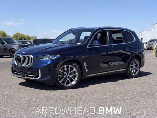 Tanzanite Blue II Metallic 2024 BMW X5 PHEV xDrive50e