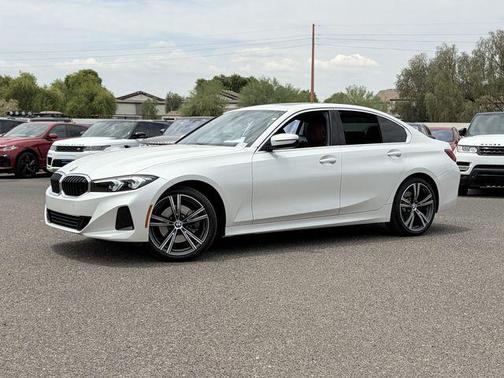 Mineral White Metallic 2024 BMW 330 330i