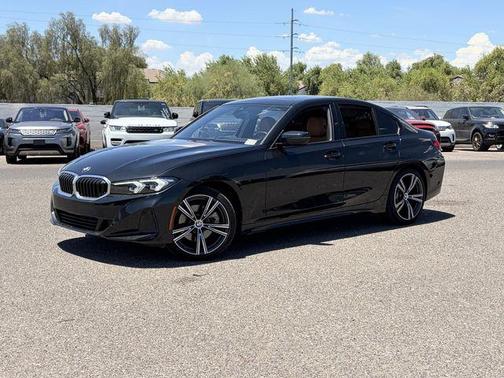 Black Sapphire Metallic 2023 BMW 330 330i
