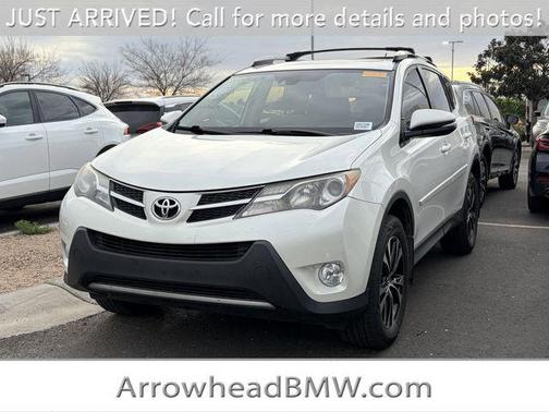 Blizzard Pearl 2015 Toyota RAV4 Limited SUV