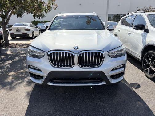 Glacier Silver Metallic 2019 BMW X3 sDrive30i
