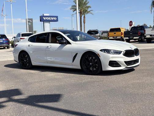 White Metallic 2024 BMW M850 Gran Coupe xDrive