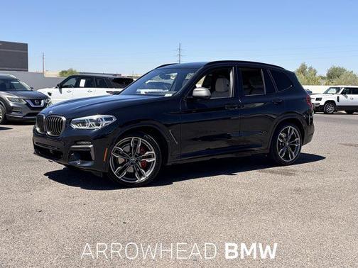 Carbon Black Metallic 2021 BMW X3 M40i