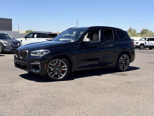 Carbon Black Metallic 2021 BMW X3 M40i