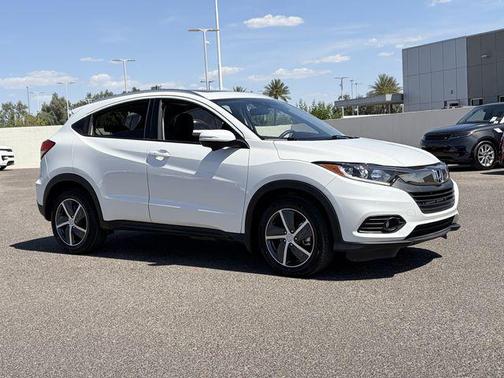 Platinum White Pearl 2022 Honda HR-V EX