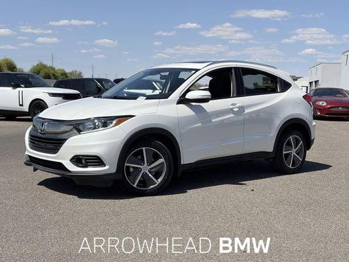 Platinum White Pearl 2022 Honda HR-V EX