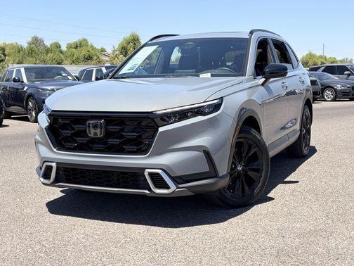 Urban Gray Pearl 2023 Honda CR-V Hybrid Sport Touring AWD